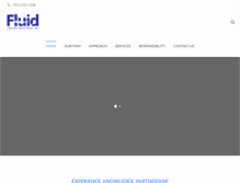 Tablet Screenshot of fluid-capital.com